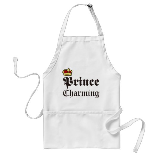 Prince Charming Standaard Schort (Voorkant)