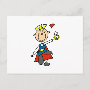 Prince Charming stelt huwelijk voor Briefkaart