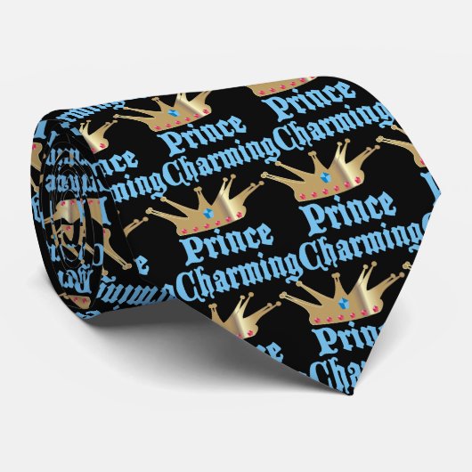 Prince Charming Stropdas (Opgerold)