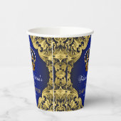 Prince Crown Baby shower papieren bekers (Links)