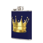Prince Crown Flask Heupfles (Links)
