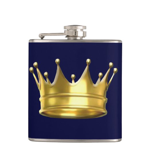 Prince Crown Flask Heupfles (Voorkant)