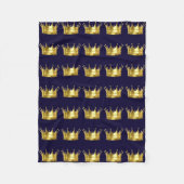 Prince Crown Fleece Deken (Voorkant)
