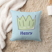 Prince Crown, Schattigee Baby Boy Gift, gepersonal Kussen (Deken)
