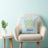 Prince Crown, Schattigee Baby Boy Gift, gepersonal Kussen (Stoel)