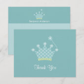 Prince Dank u. Opmerking Notitiekaartje (Voorkant / Achterkant)