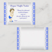 Prince Diaper Raffle Ticket Informatiekaartje (Voorkant / Achterkant)