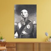 Prince Edward, Duke of Kent en Strathearn Canvas Afdruk (Insitu (Woonkamer))