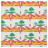 PRINCE EDWARD Flag Stof (Swatch)