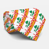 PRINCE EDWARD Flag Stropdas (Opgerold)