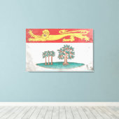 Prince Edward Island Canvas Afdruk (Insitu (Houten vloer))