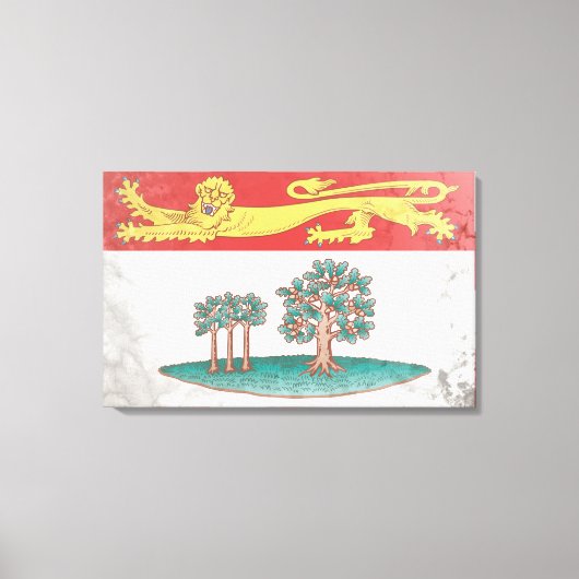 Prince Edward Island Canvas Afdruk (Voorkant)