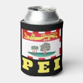 Prince Edward Island Flag Blikjeskoeler (Blikje Voorkant)