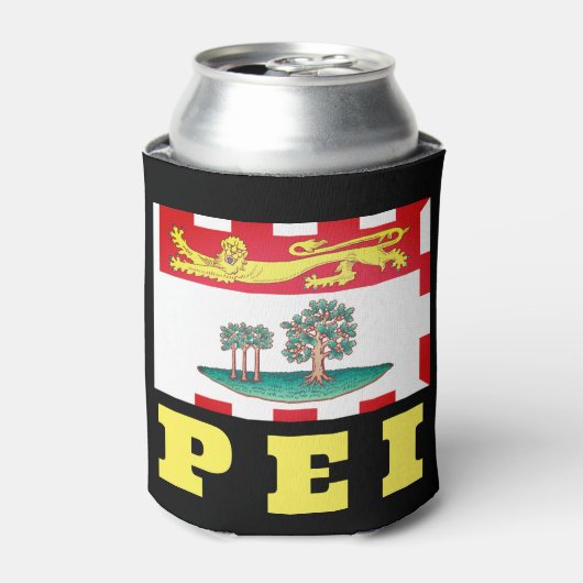 Prince Edward Island Flag Blikjeskoeler (Blikje Voorkant)