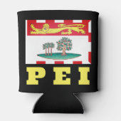 Prince Edward Island Flag Blikjeskoeler (Achterkant)