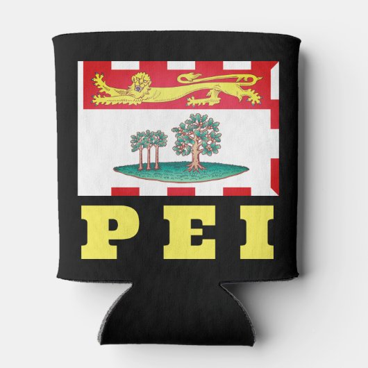 Prince Edward Island Flag Blikjeskoeler (Achterkant)