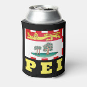 Prince Edward Island Flag Blikjeskoeler (Blikje Achterkant)