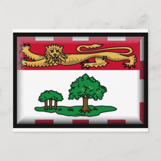 Prince Edward Island Flag Briefkaart (Voorkant)
