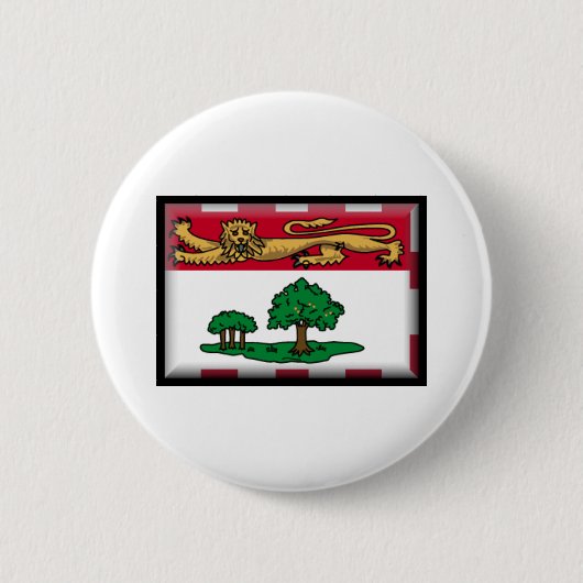 Prince Edward Island Flag Ronde Button 5,7 Cm (Voorkant)