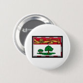 Prince Edward Island Flag Ronde Button 5,7 Cm (Voorkant /achterkant)