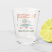 Prince Edward Island Flag Shot Glas (Achterkant)