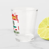 Prince Edward Island Flag Shot Glas (Rechts)