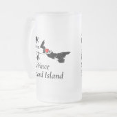 Prince Edward Island Home is waar Heart Matglas Bierpul (Voorkant links)