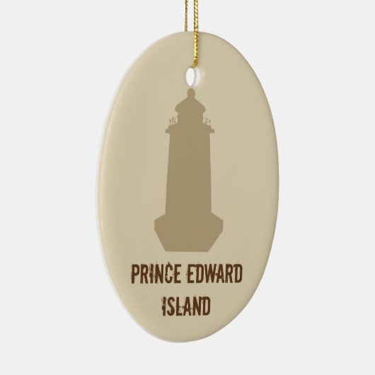 Prince Edward Island Lighthouse Keramisch Ornament (Rechts)