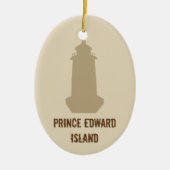 Prince Edward Island Lighthouse Keramisch Ornament (Voorkant)
