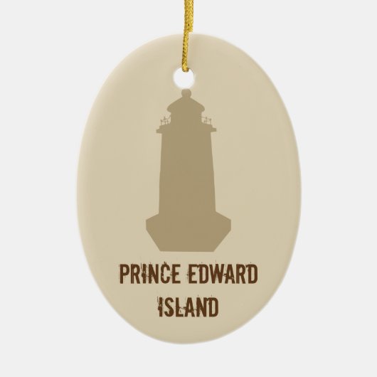 Prince Edward Island Lighthouse Keramisch Ornament (Voorkant)