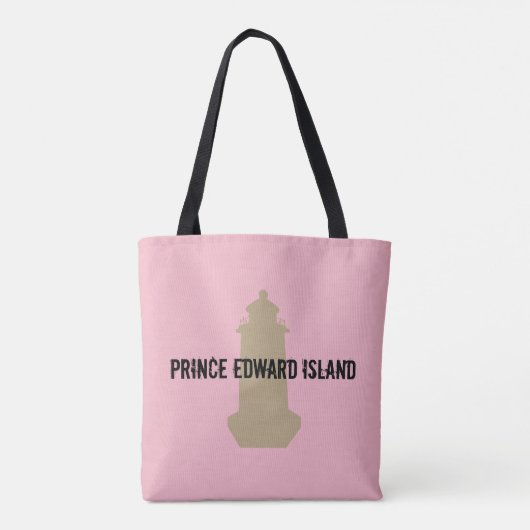 Prince Edward Island Lighthouse Tote Bag (Achterkant)