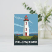 Prince Edward Island Lighthouse Travel Briefkaart (Staand voorkant)