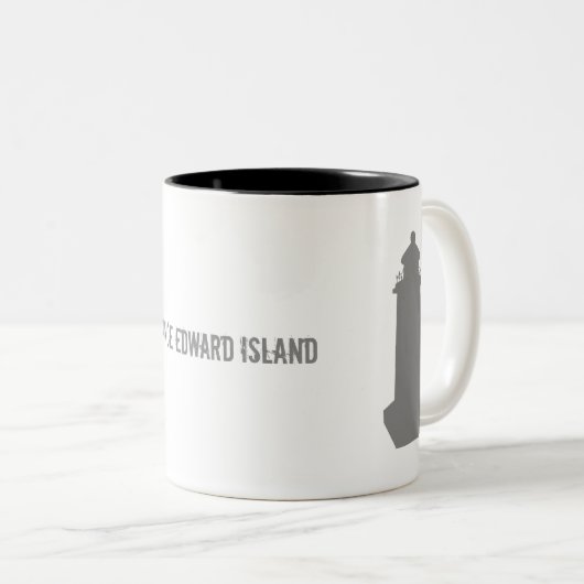 Prince Edward Island Lighthouse Tweekleurige Koffiemok (Voorkant rechts)