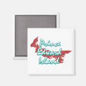 Prince Edward Island Magneet (Voorkant / Achterkant)