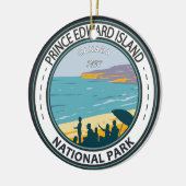 Prince Edward Island National Park Beach Badge Keramisch Ornament (Links)