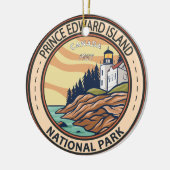 Prince Edward Island National Park Canada Badge Keramisch Ornament (Links)