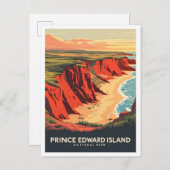 Prince Edward Island National Park Canada Travel Briefkaart (Voorkant / Achterkant)
