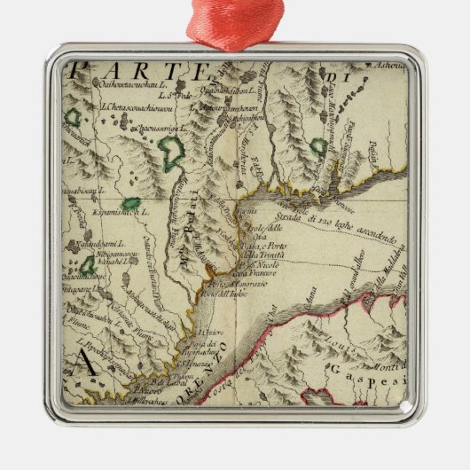 Prince Edward Island, New Brunswick Metalen Ornament (Voorkant)