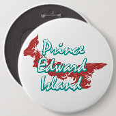 Prince Edward Island Ronde Button 6,0 Cm (Voorkant /achterkant)