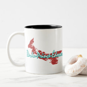 Prince Edward Island Tweekleurige Koffiemok