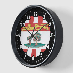 Prince Edward Island Vlag Grafische wijzerplaat
