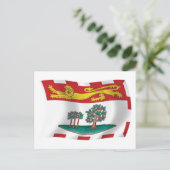 Prince Edward Island Vlag Postkaart (Staand voorkant)