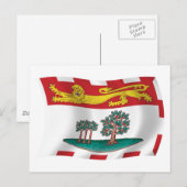 Prince Edward Island Vlag Postkaart (Voorkant / Achterkant)