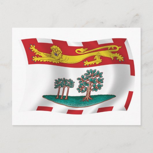 Prince Edward Island Vlag Postkaart (Voorkant)