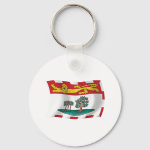 Prince Edward Island Vlag Sleutelhanger