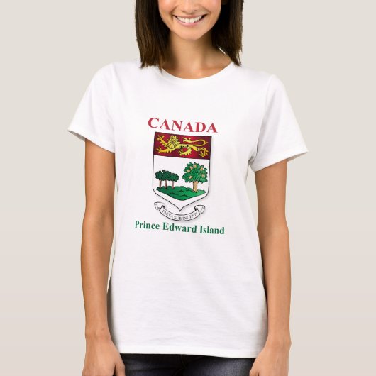 Prince Edward Island wapen T-shirt (Voorkant)