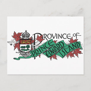 Prince Edward Island -  wapenschild Briefkaart