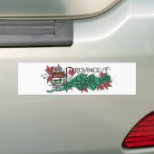 Prince Edward Island - wapenschild Bumpersticker (Op auto)