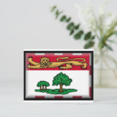 Prince Edward Islands (Canada) vlag Briefkaart (Staand voorkant)