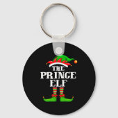 Prince Elf Matching Family Group Christmas Party P Sleutelhanger (Voorkant)